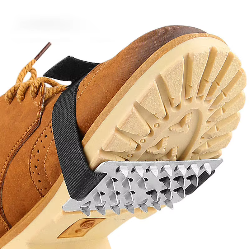 Crampons simples pour l'extérieur, 26 dents, alpinisme, neige, antidérapants, couvre-chaussures, vel