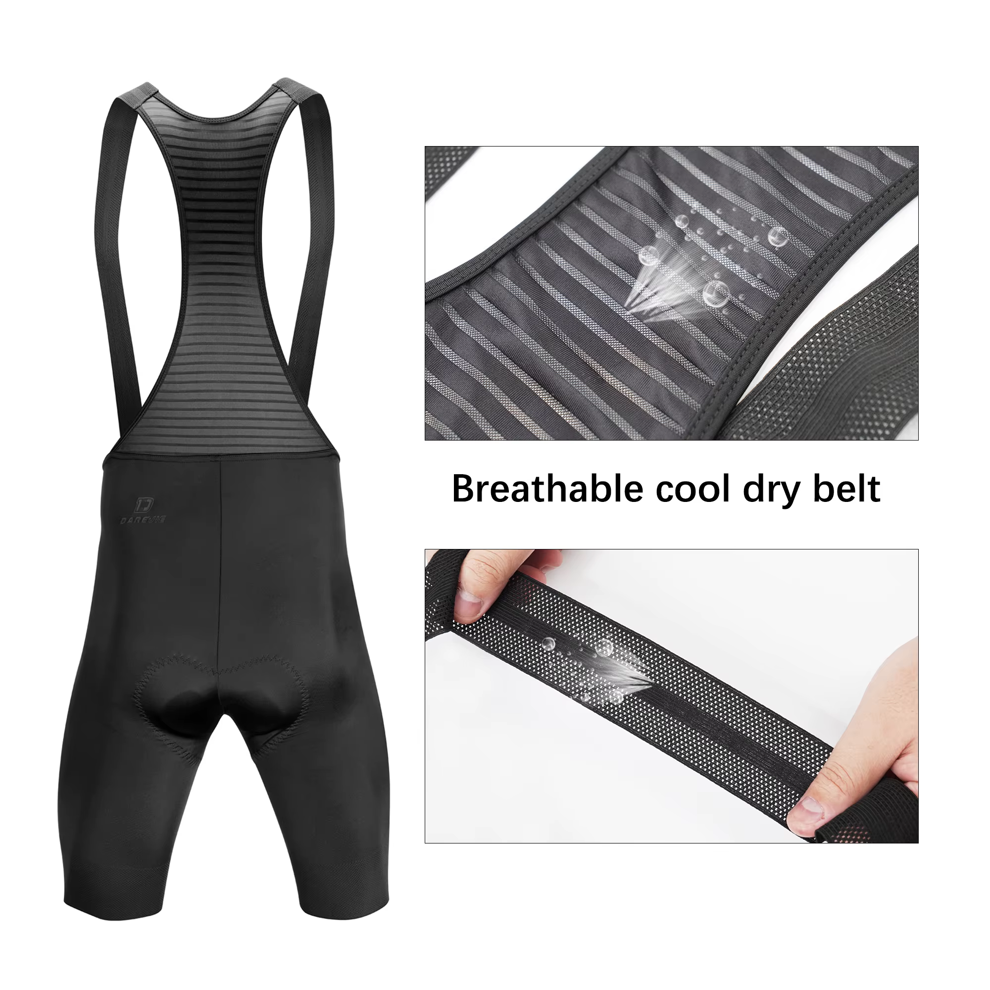 DAREVIE homme cyclisme cuissard respirant sans couture femmes Ciclismo Shorts 6H 500KM Ride montagne