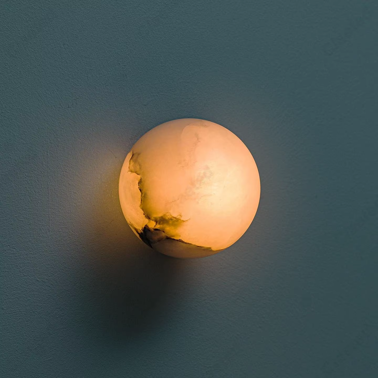 Simple rétro LED européenne boule de marbre applique salon salle à manger couloir chambre chevet écl