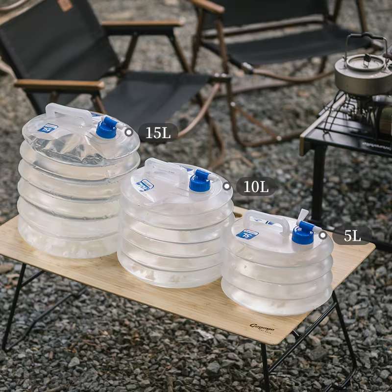 Naturehike Seau pliable pour le camping en plein air, seau pliable, bouteille d'eau pliable, sac d'e