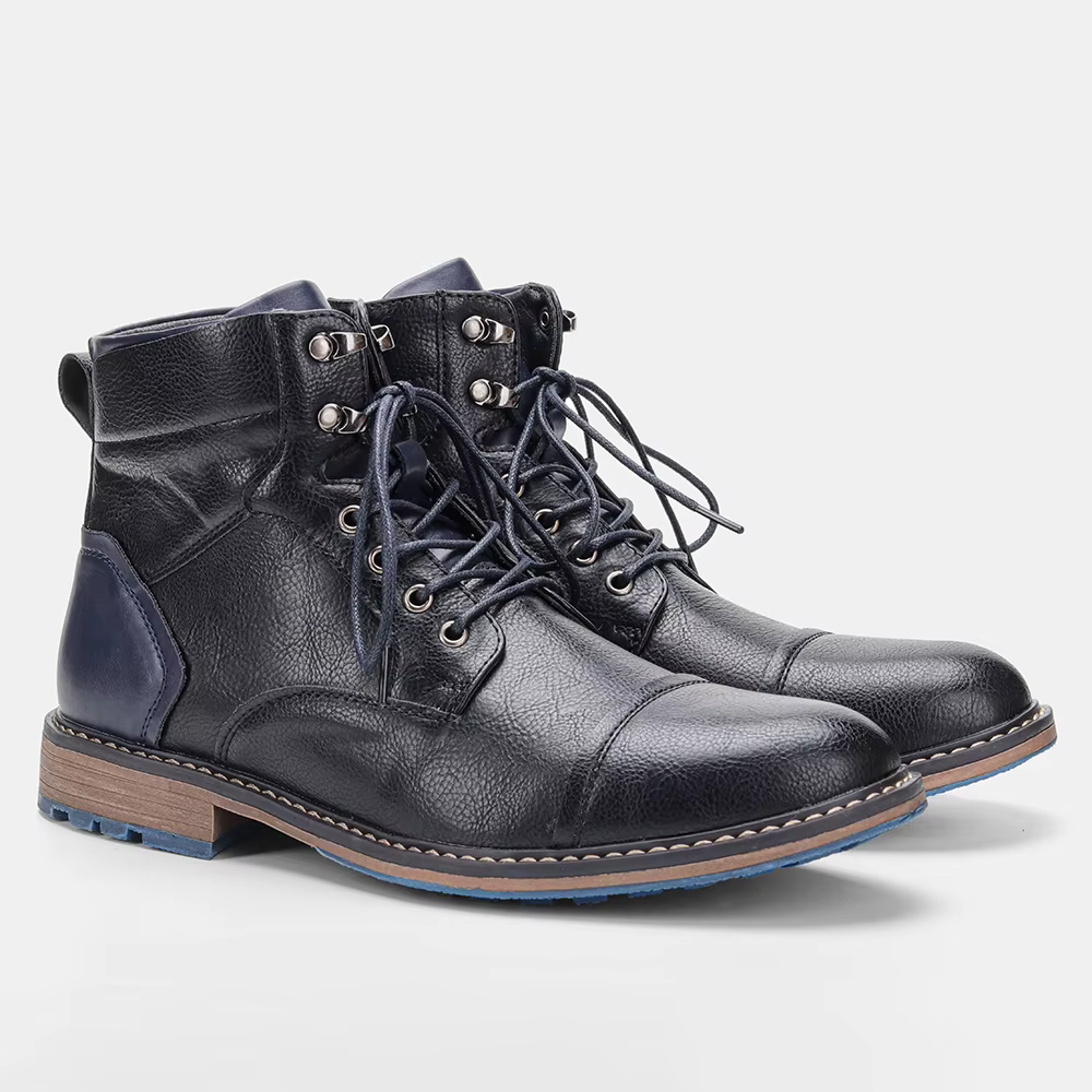 Bottes pour hommes 2026, bottes à la cheville décontractées, confortables et tendance