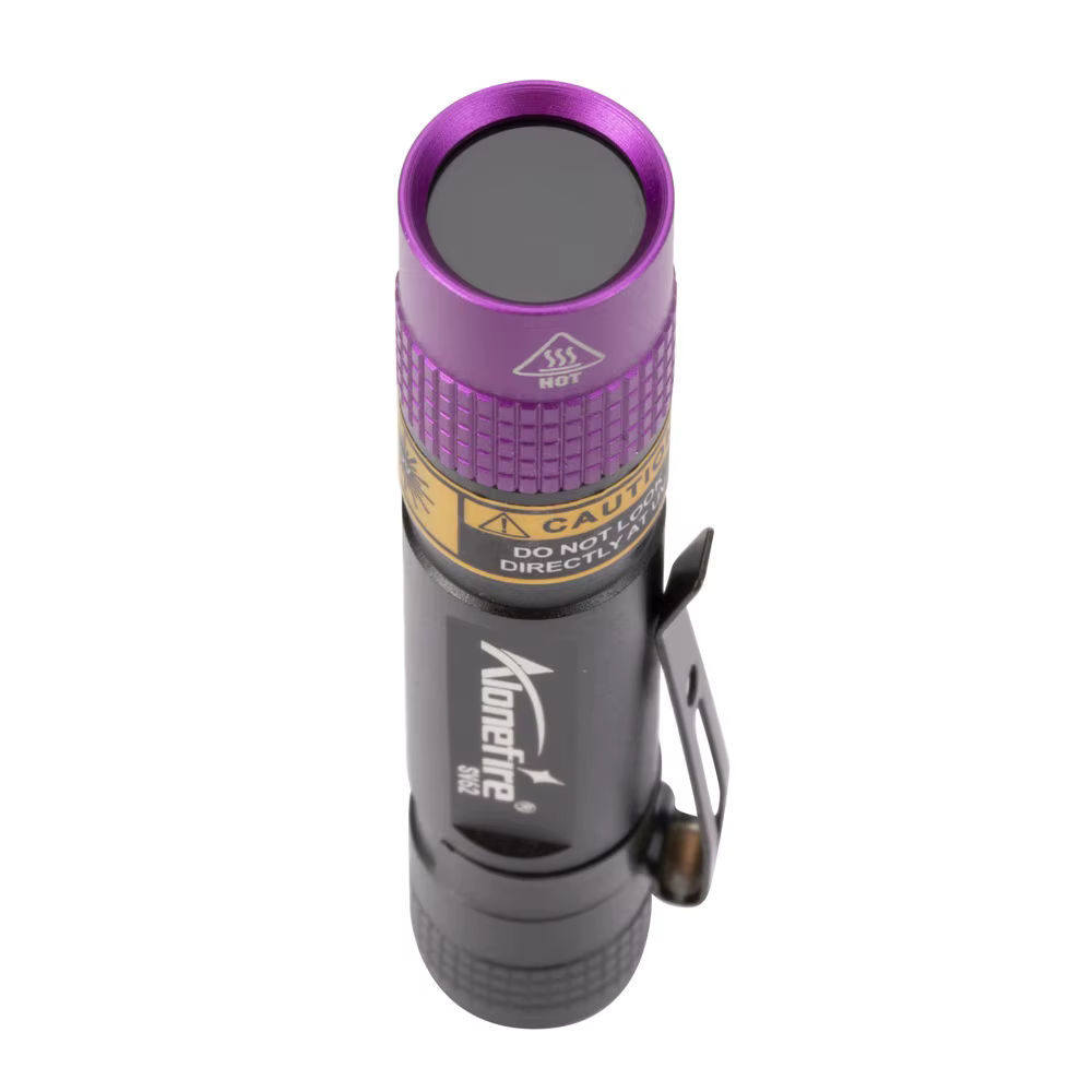 SV62 3W UV 365nm lampe de poche LED AAA Mini stylo torche ultraviolette marqueur d'argent minerai ta