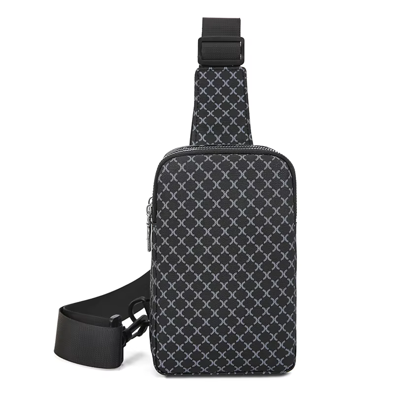 Sac de poitrine de cyclisme tendance pour hommes, sac de sport léger pour la randonnée en plein air 