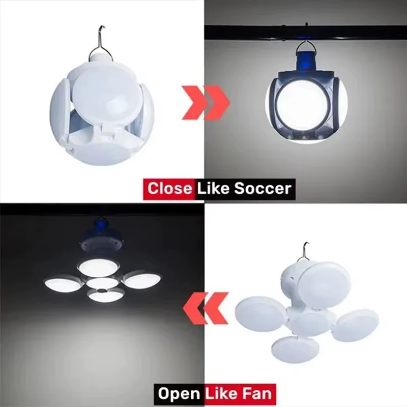 Lanterne solaire portative de Camping Led Rechargeable lampe de tente suspendue extérieure ampoules