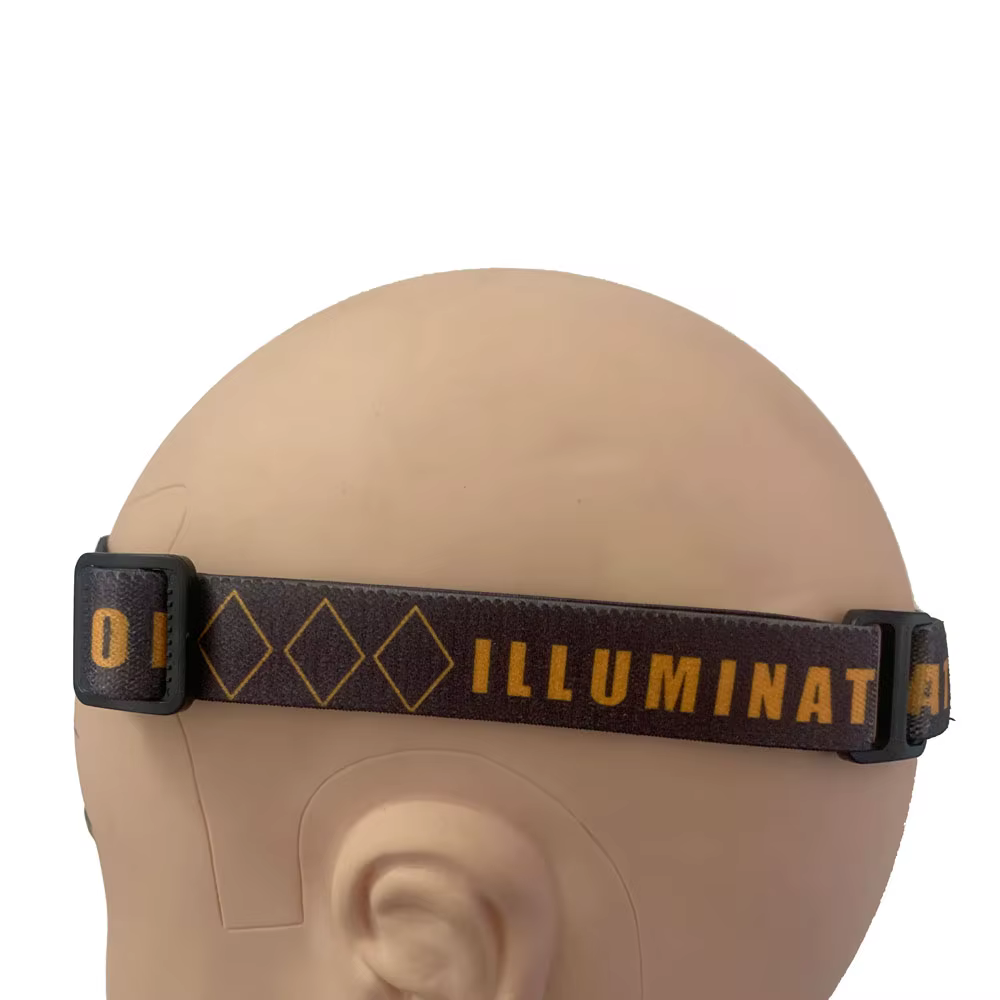 Sangle de tête élastique, 1 pièce, bandeau réglable pour lampe de poche, phare d'extérieur