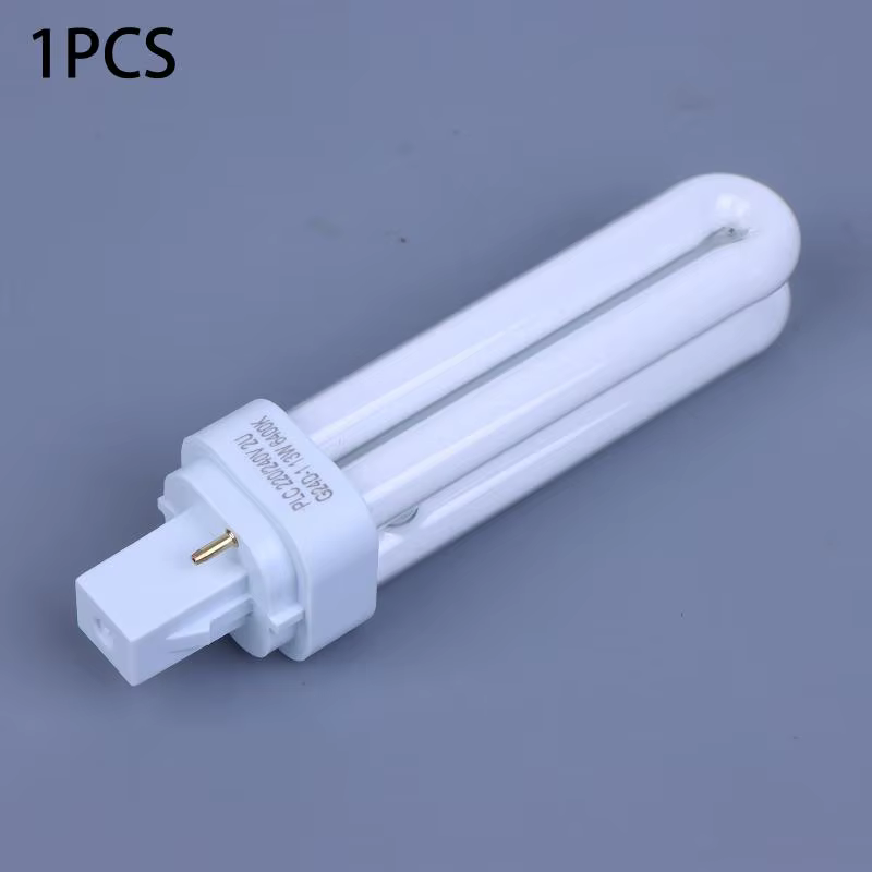 Remplacement d'ampoules fluorescentes compactes, lampe LED à double tube à 2 broches, économie d'éne