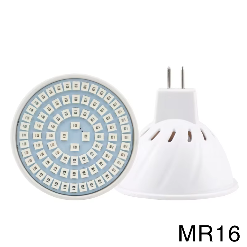Led élèvent la lumière croissance lumières éclairage intérieur hydroponique tente ampoule E27 E14 MR