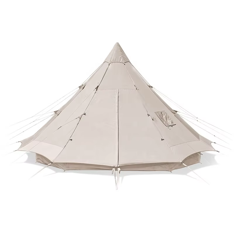 Tente de camping familiale personnalisée hautement rentable, imperméable, pour 4 à 10 personnes, en 