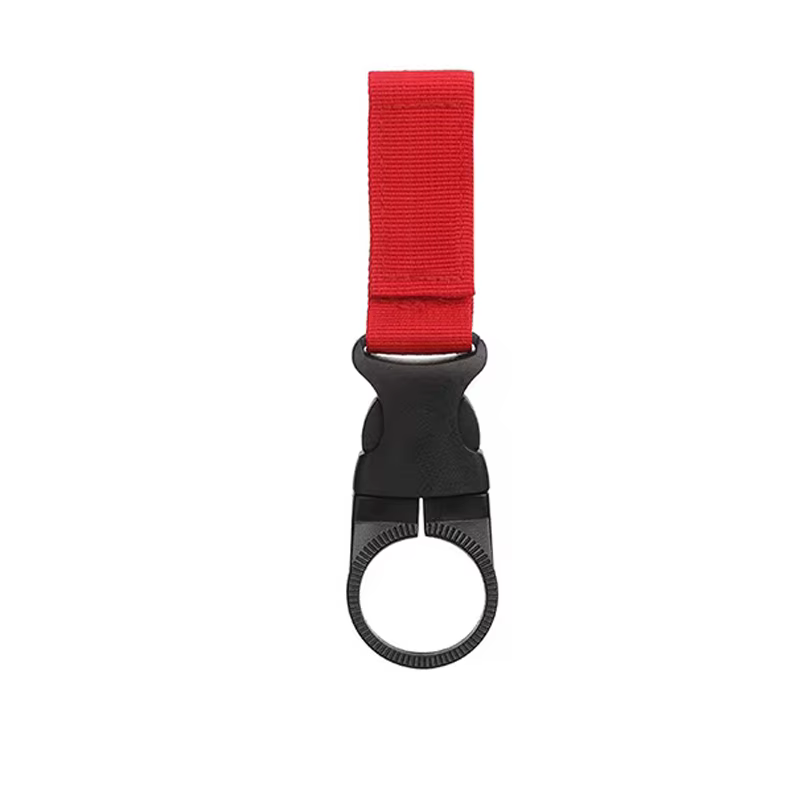 Mousqueton en nylon EDC pour porte-bouteille d'eau, crochet de sangle, clip de ceinture d'escalade e