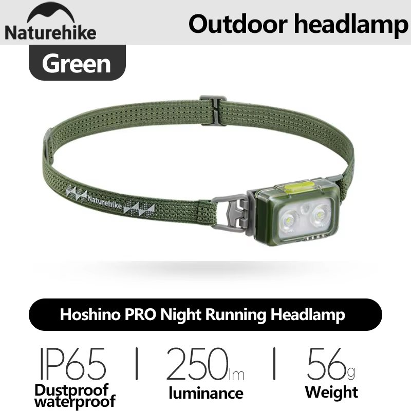 Naturehike – lampe frontale ultralégère, imperméable et résistante aux chutes, réglable, pour l'exté
