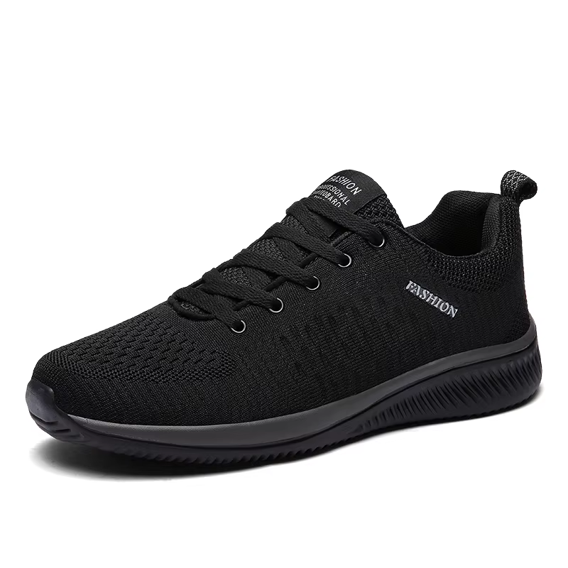 Chaussures de marche pour couple, grande taille, en maille respirante et confortable, à semelle soup