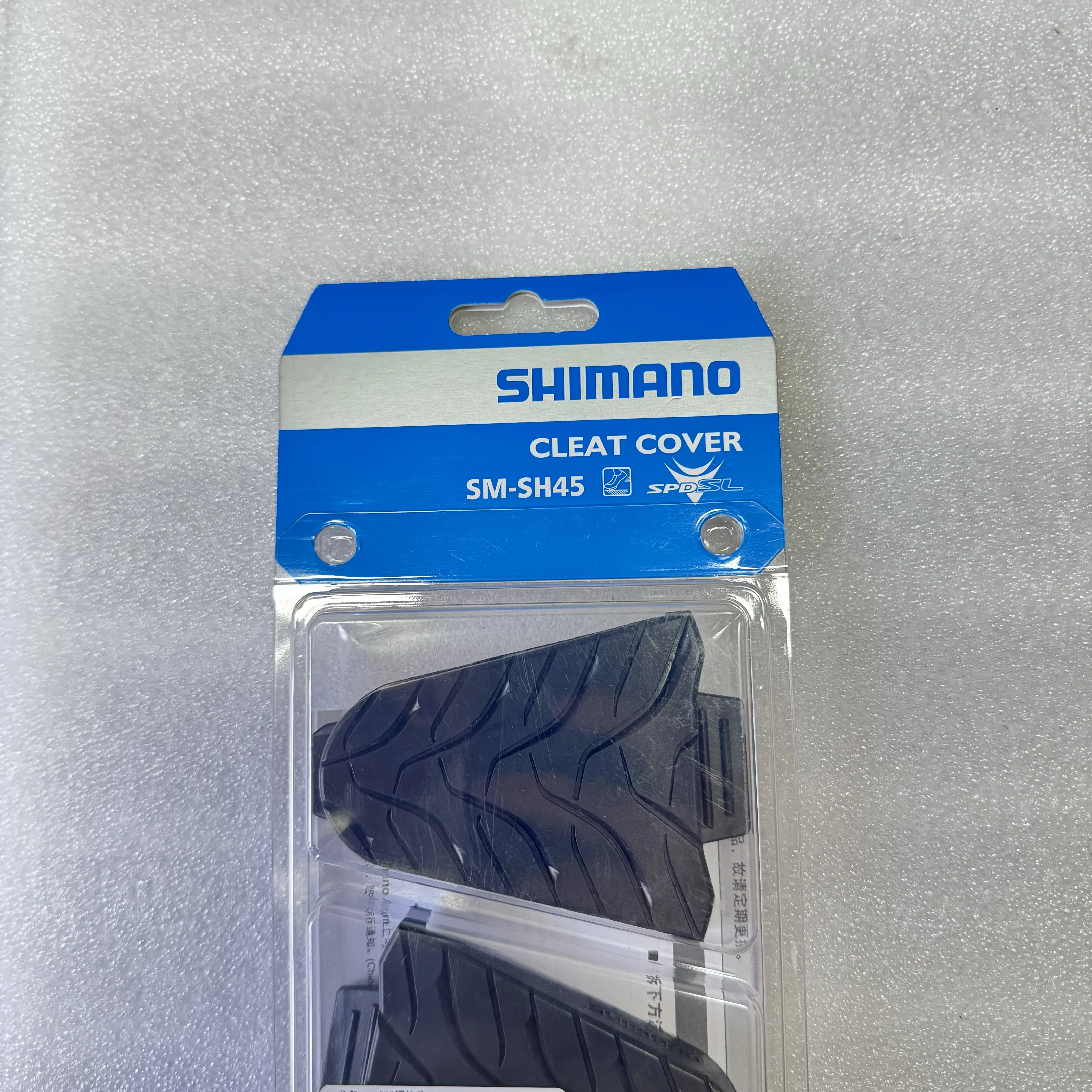 Shimano 1 paire de protections pour crampons de pédale de vélo Sh45 SPD CLEAT COVER SM-SH45, accesso