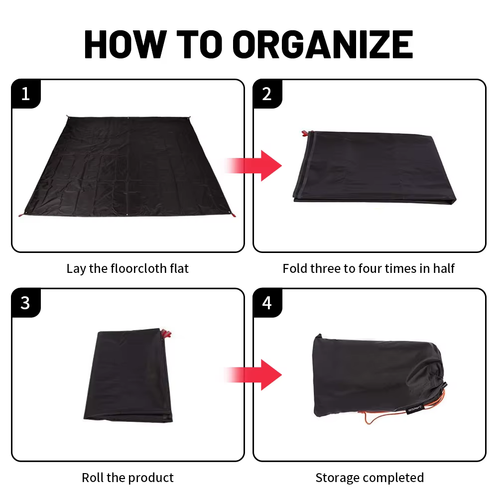 NatureHike – tapis de pique-nique imperméable, tapis de Camping, matelas de couchage pliable, feuill