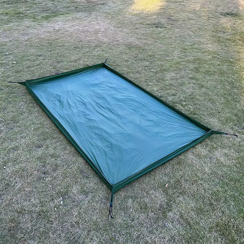 Tente de camping multifonctionnelle avec empreinte, sol de baignoire pour bâche, abri Bushcraft, cam