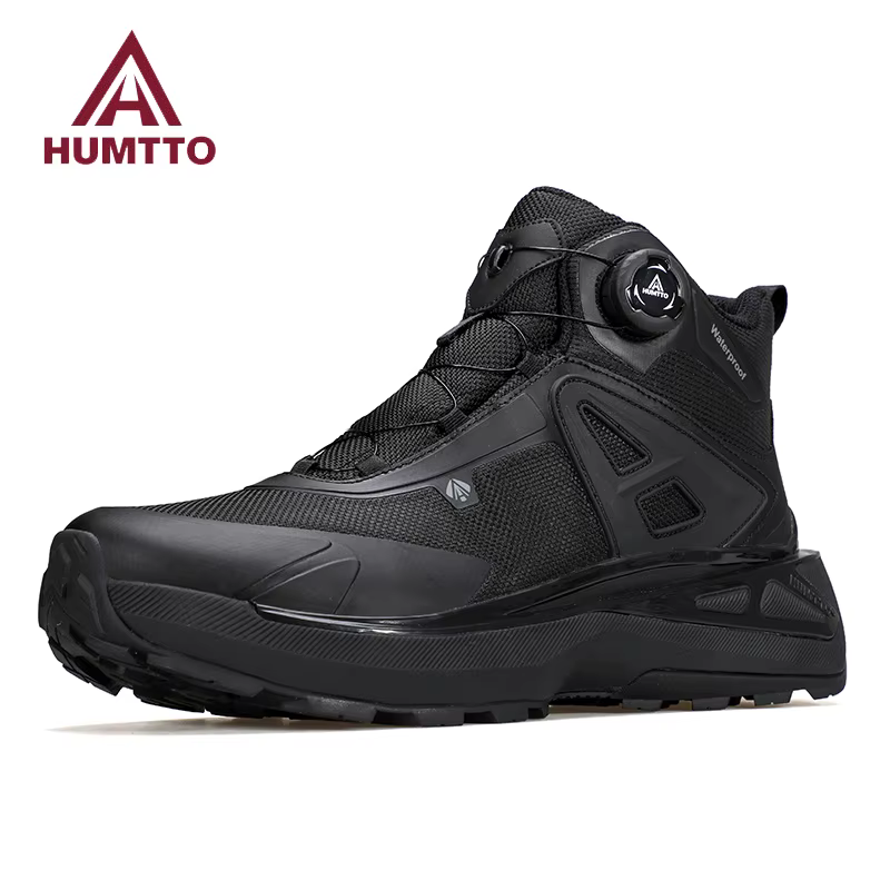 HUMTTO bottes d'hiver pour hommes chaussures de randonnée respirantes Camping en plein air Trekking