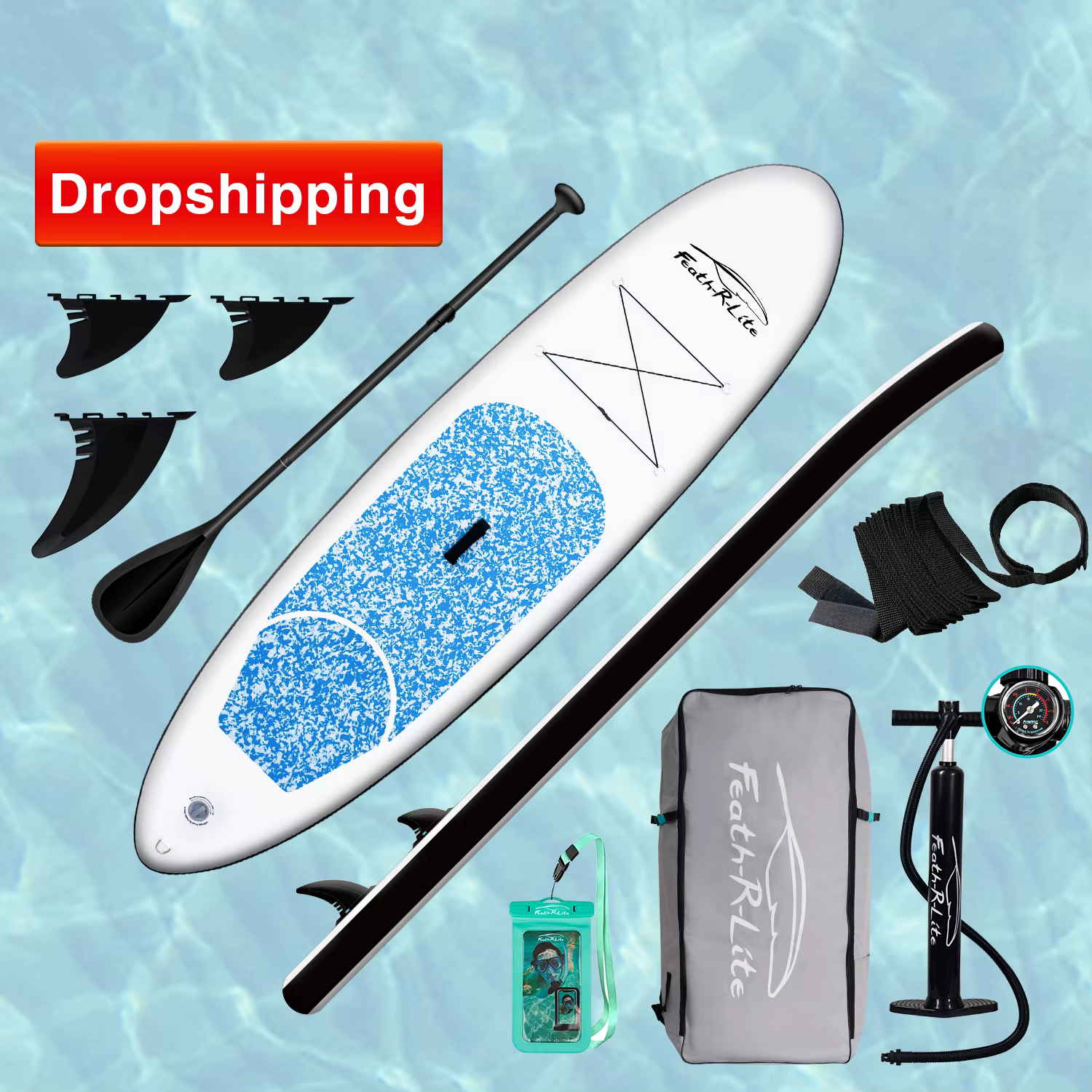 Funwater Dropshipping Factory Supply Kitesurfing Paddle Board Inflatable Sup Boards Surfboard Storml