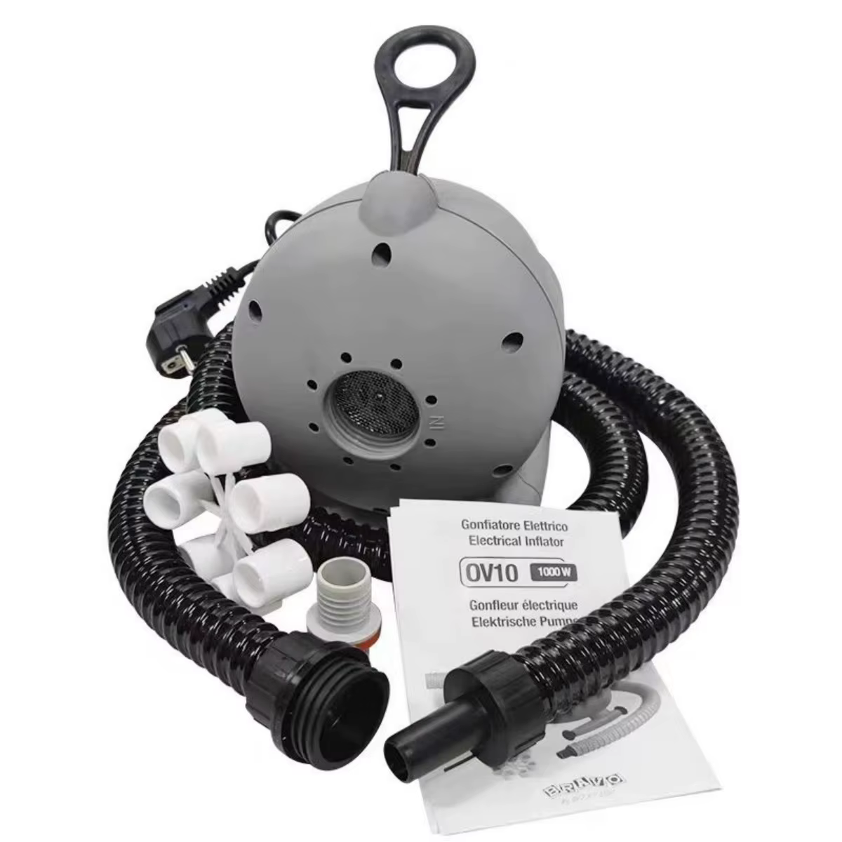 Pompe à air électrique haute pression et ventilateur pour tente gonflable Bravo Brand 1000W 220V