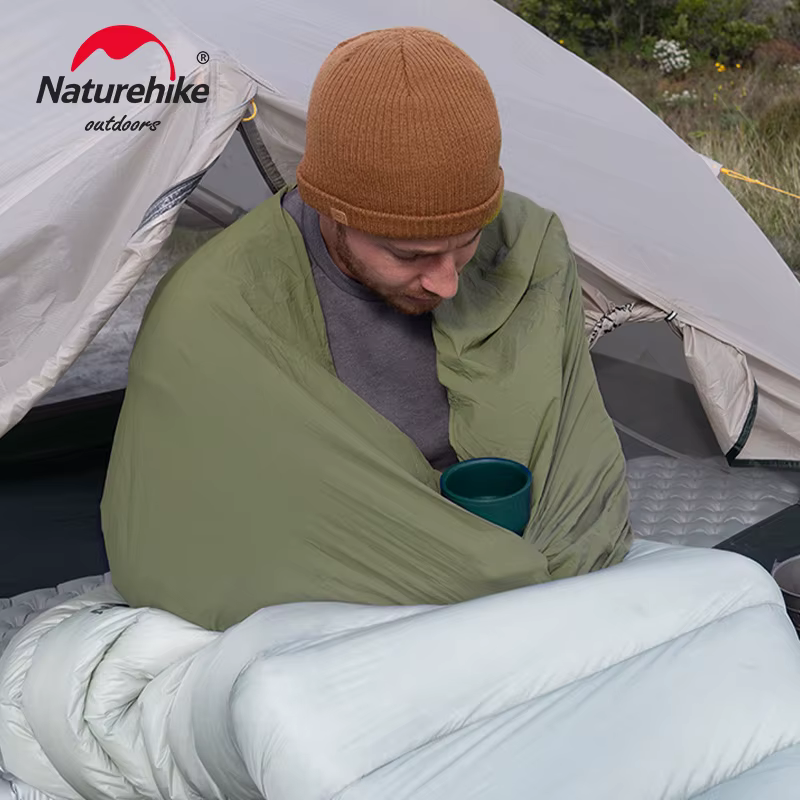Natureifa-Sac de couchage ultraléger, doublure simple, camping en plein air, randonnée, hôtel, voyag
