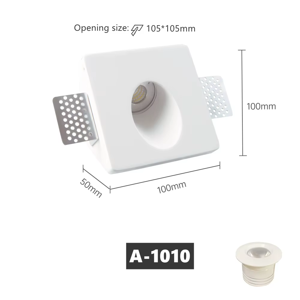 Applique Murale LED Encastrée au Design Moderne, Luminaire Décoratif d'Nik, Idéal pour un Salon ou u