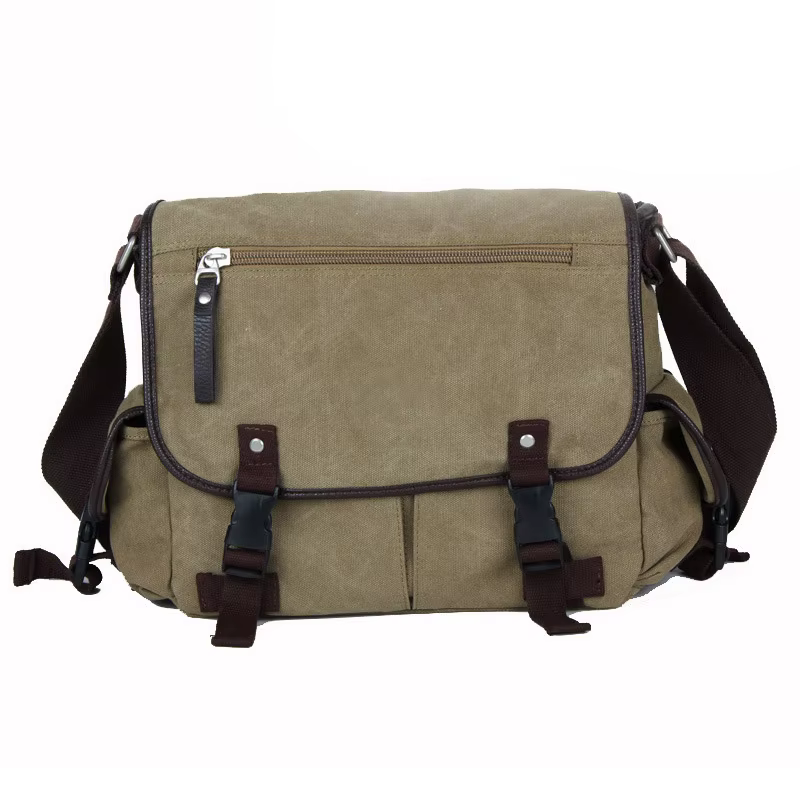 Tilorraine-Sac à main en toile pour hommes, sacoche à bandoulière, tendance, décontracté, pour ordin