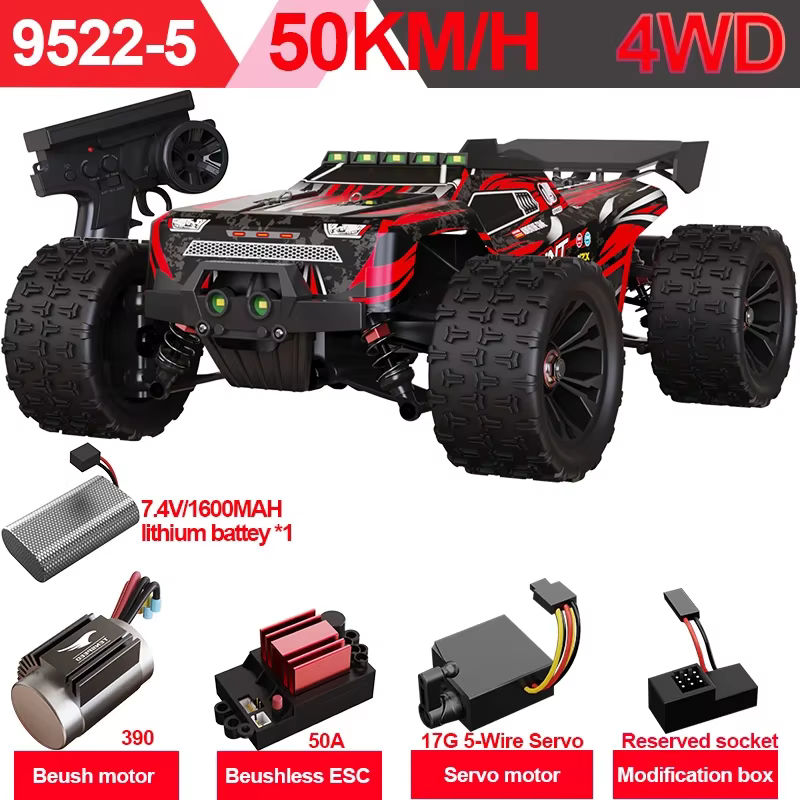 SCY9522PRO 85 KM/H voiture RC haute vitesse sans brosse 4WD tout-terrain dérive télécommande voiture