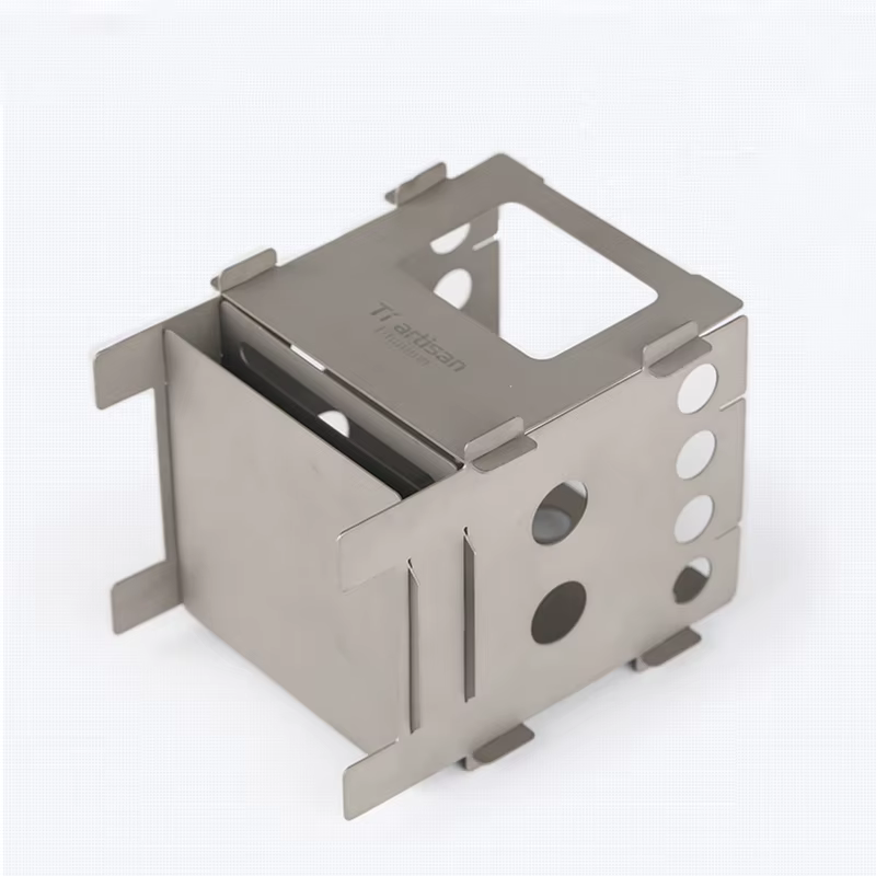 Tiartisan-Poêle à bois pliante en titane EDC, DCBurners, Ustensile de cuisine portable ultraléger, W