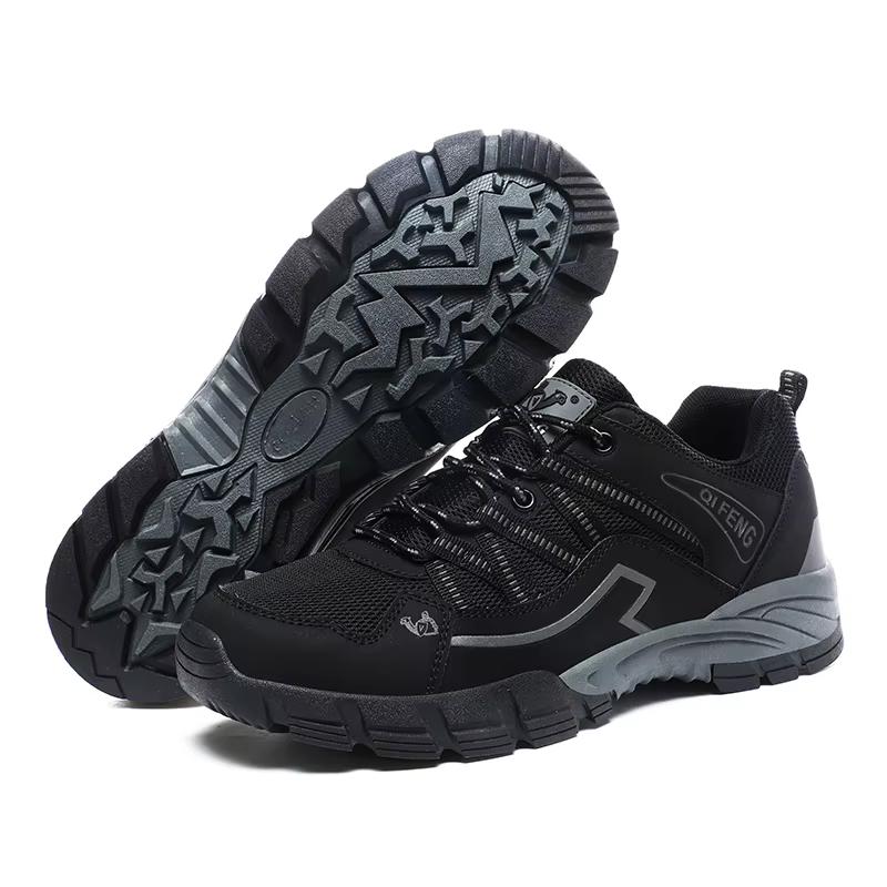Hommes et femmes chaussures de randonnée randonnée baskets respirant mode noir chaussures de montagn