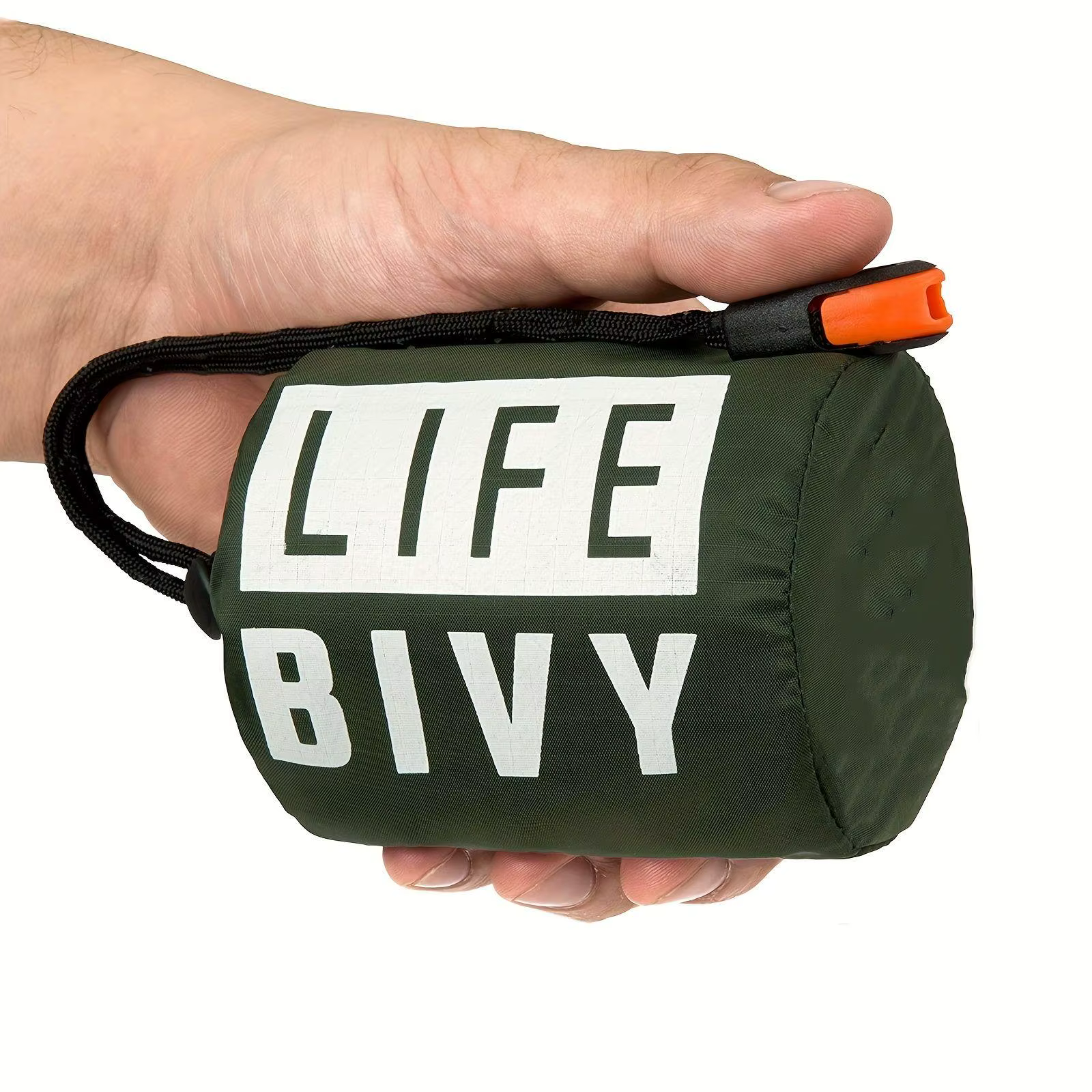 Sac de couchage chaud d'urgence compact et léger - imperméable, adapté au camping en plein air