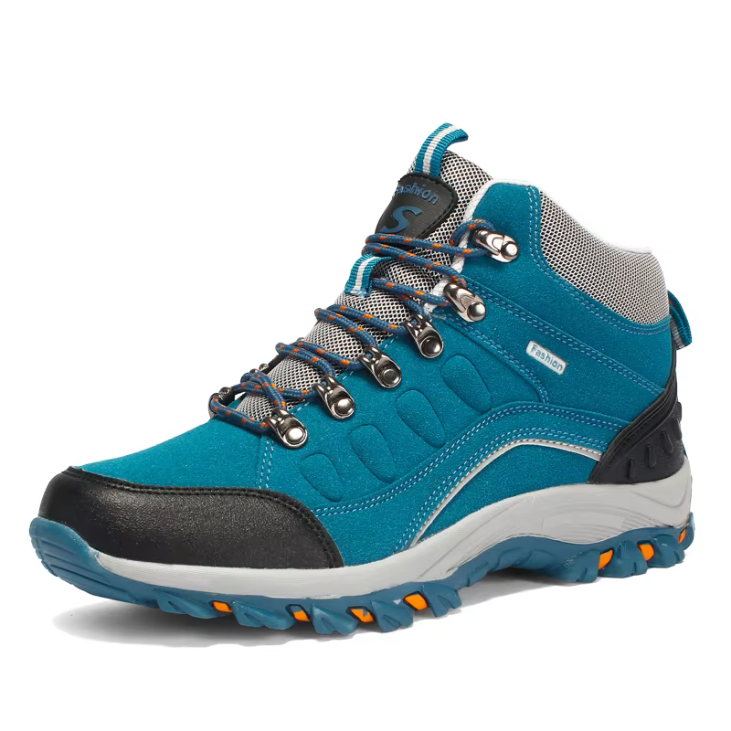 HIKEUP – chaussures montantes en cuir suédé pour homme et femme, baskets d'extérieur confortables et