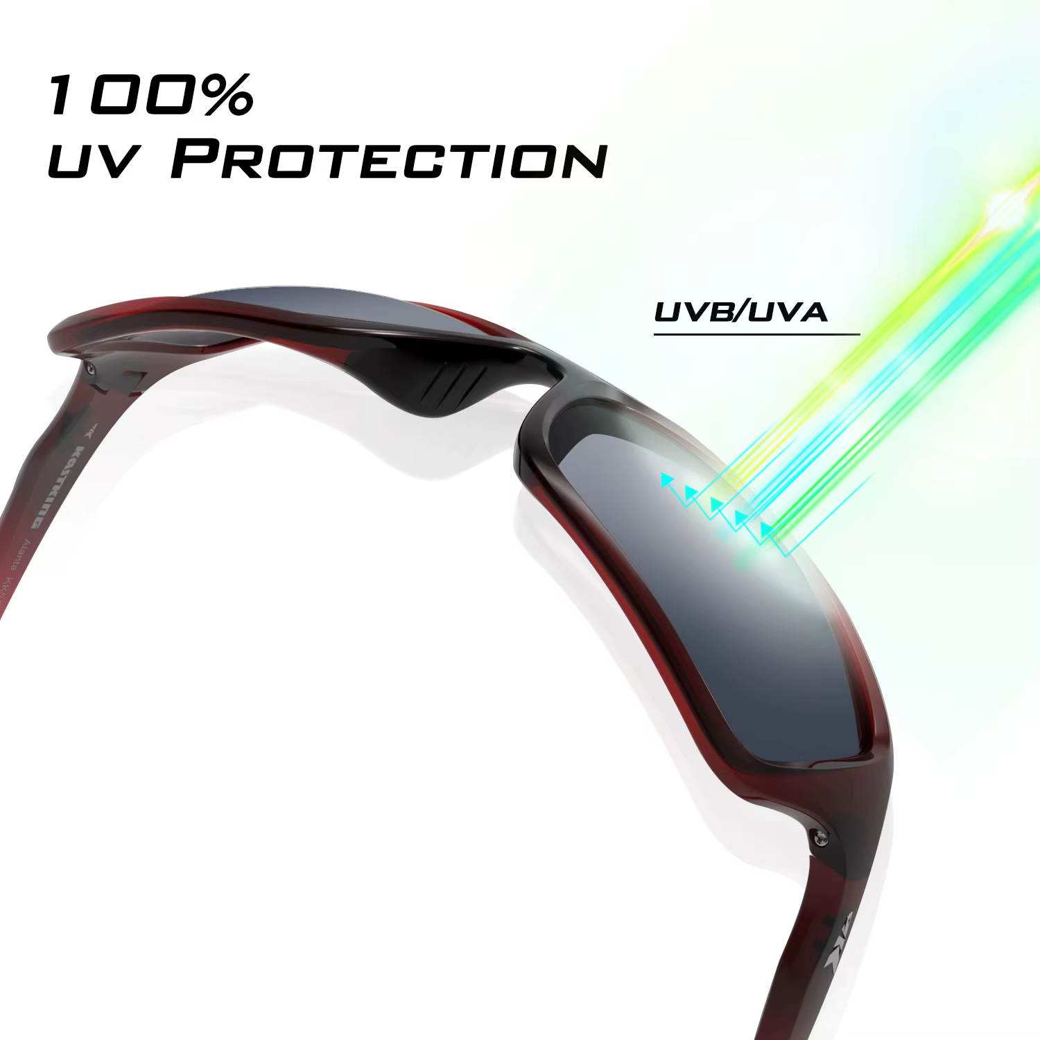 KastKing Alanta lunettes de soleil de Sport polarisées pour hommes et femmes pour la conduite pêche 