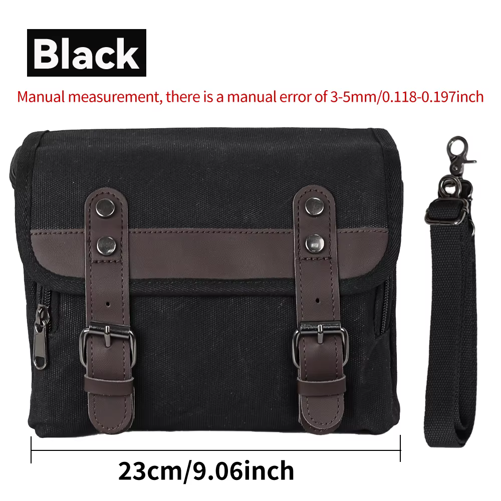 Sac de moto universel rétro, sac latéral avec sac étanche amovible, sac de voyage pour moto, sac à o