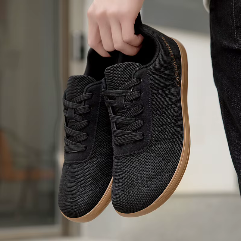 Chaussures de fitness respirantes à bout large pour hommes, chaussures de sport d'entraînement en sa