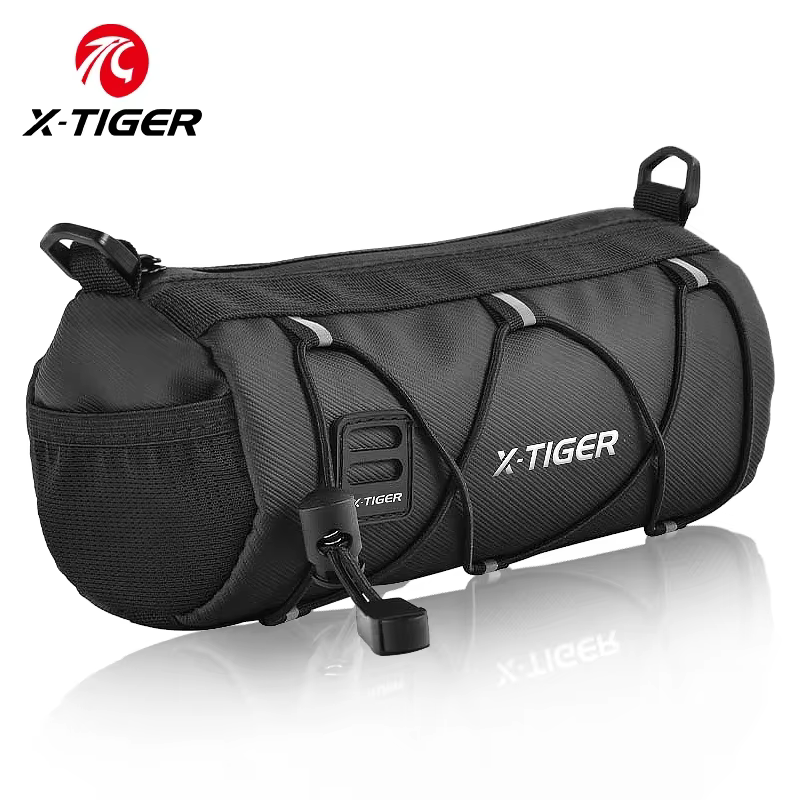 X-TIGER Portable Guidon Multi-usages Grande Capacité Sac À Dos Vélo Sac VTT Route Cyclisme Cadre Tub