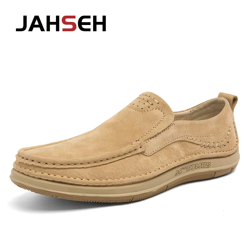 Mocassins italiens en cuir véritable pour hommes, chaussures décontractées, marque de luxe, mocassin