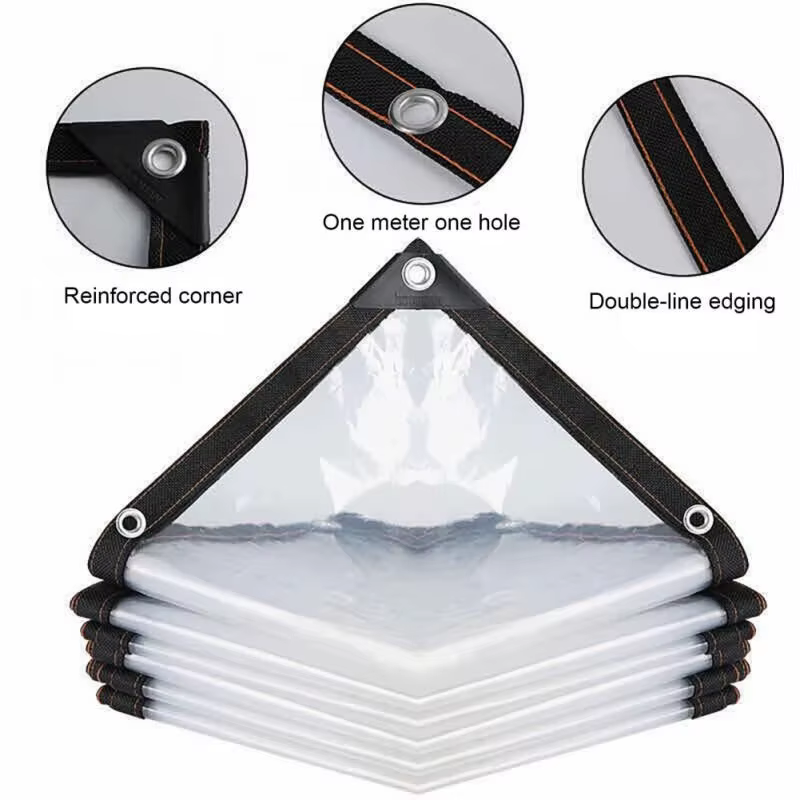TarLII Garden TarLII-Bâche transparente XR imperméable à l'eau et à la pluie, couverture isolante po