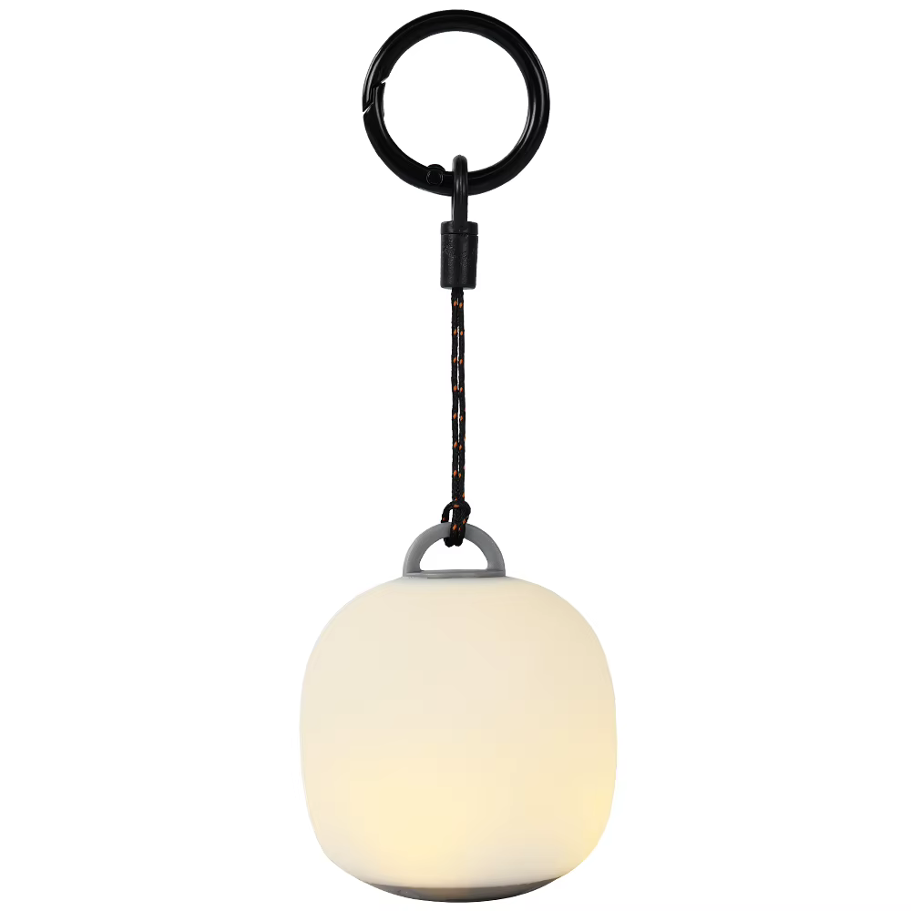 Soomloom Lanterne de camping LED rechargeable Lampe à presser en forme d'œuf mignon Lampe en silicon