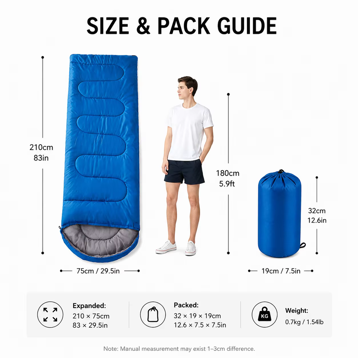 Sac de couchage portable pour l'extérieur, pour le camping, les voyages, les situations d'urgence, l