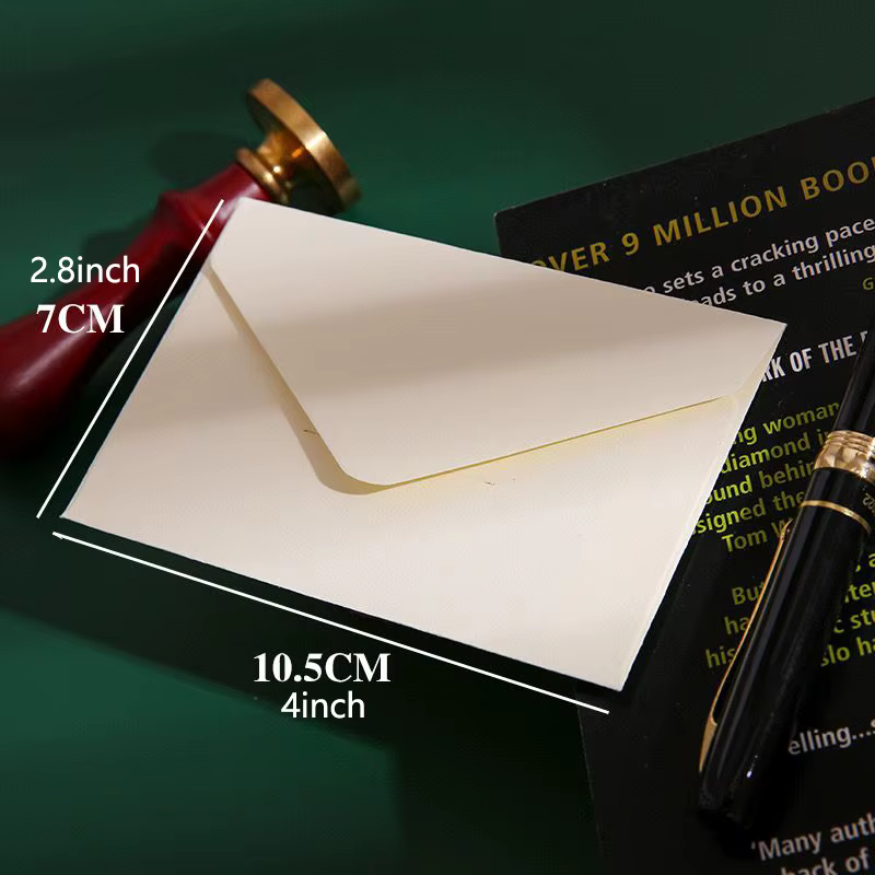 100 mini-enveloppes Kraft marron pour cartes-cadeaux et cartes de visite, 3 couleurs classiques, 10,