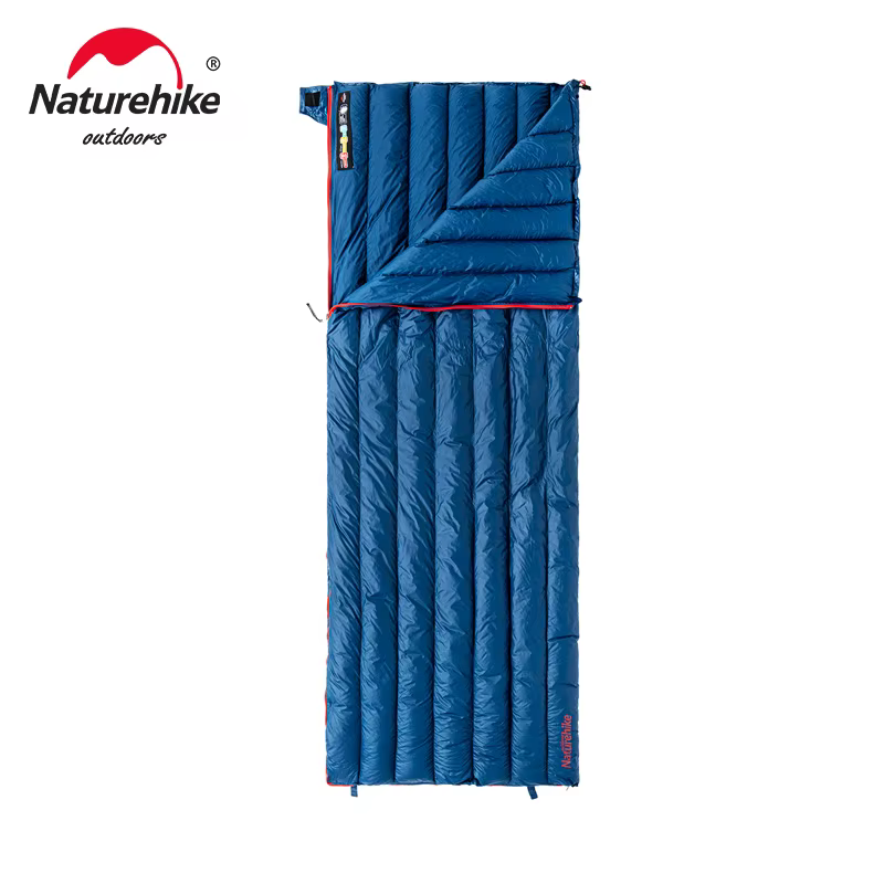Natureifa-Sac de couchage en duvet de canard ultraléger, CW280, CWM400, sacs de voyage de printemps,