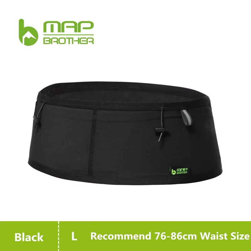 MAP BROTHER W1001 tissé élastique sport taille sac Pack course course numéro ceinture pour Triathlon