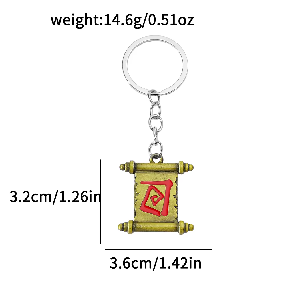 Porte-clés Dota 2 Butcher Pudge, Pendentif Totem, Amulette, Pendentif pour clé de voiture, Accessoir