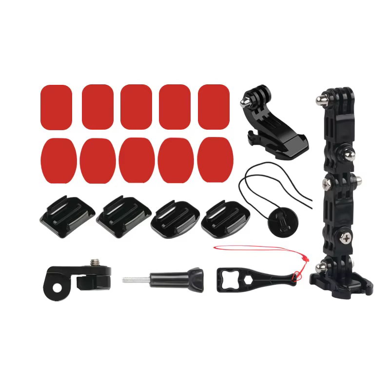 Go Pro – support de menton pour casque de moto, accessoires de plateau tournant, bras pour Gopro Her