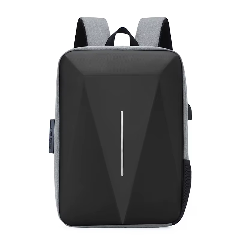 Sac à dos d'affaires à coque rigide pour hommes, sac de voyage étanche et cool, décontracté et léger