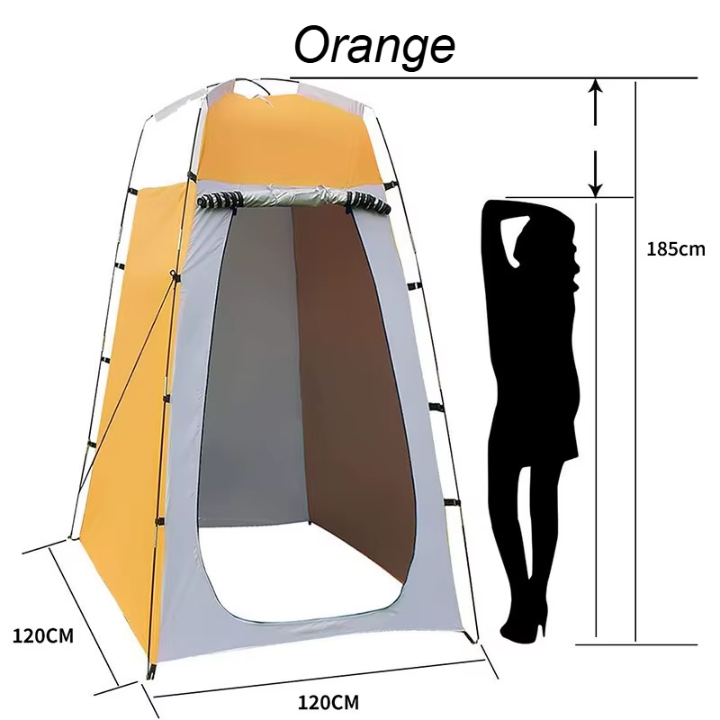 Tente de douche portable, imperméable, pour l'extérieur, cabine de change, protection UV, abri solai