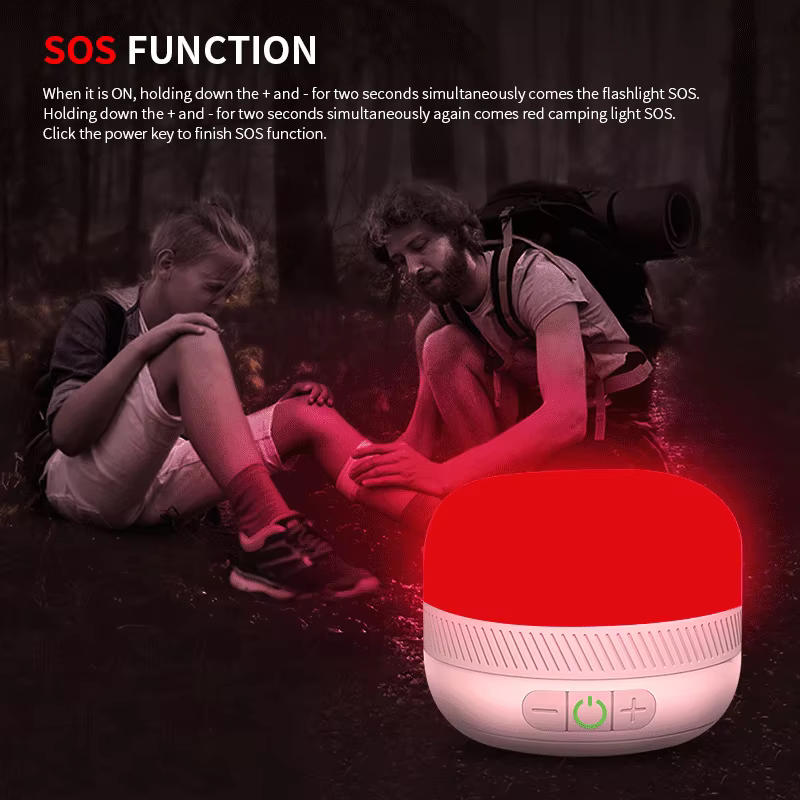 LV10 lampe de poche de Camping LED extérieure 230 heures lanterne de Camping Rechargeable avec lumin