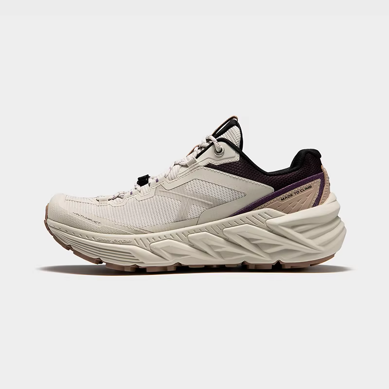 KAITolSHAN XING -2-Chaussures de Randonnée et de Trekking pour Femme, Baskets de dehors à Lacets, Re