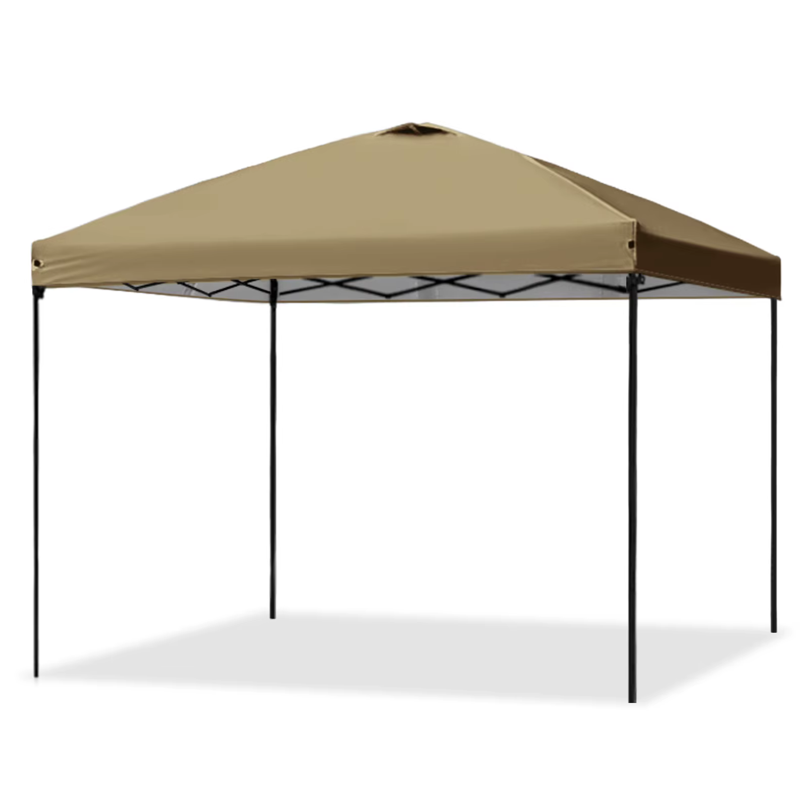 Tente Pop-Up 10x10 pour l'extérieur, abri commercial portable instantané et robuste avec revêtement 