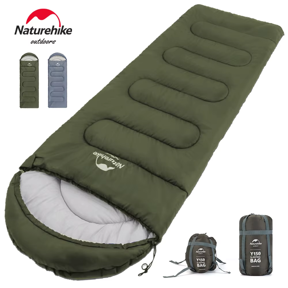 Natureifa-Sac de couchage en coton ultraléger, camping en plein air, maison, loisirs, randonnée, Y15