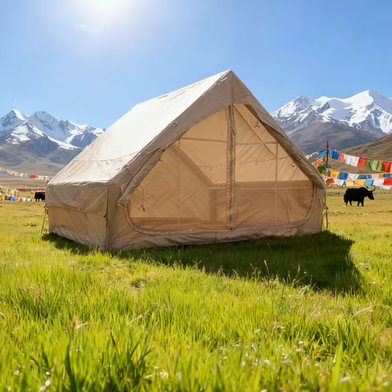 Tente de camping gonflable automatique d'extérieur, imperméable, pour camping-car
