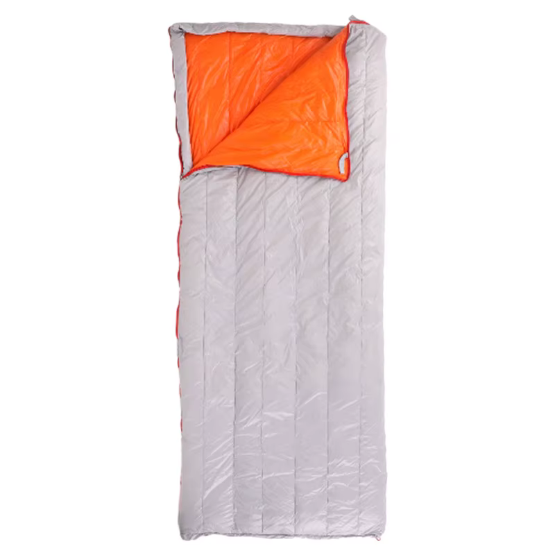 Sacs de couchage en duvet d'oie, sac de couchage ultra chaud de style enveloppe pour adultes en duve